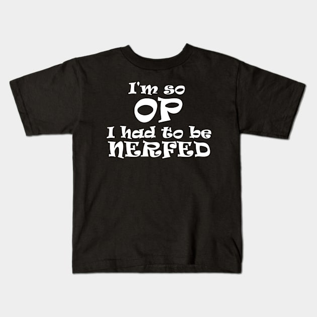 Nerfed Kids T-Shirt by Justwillow